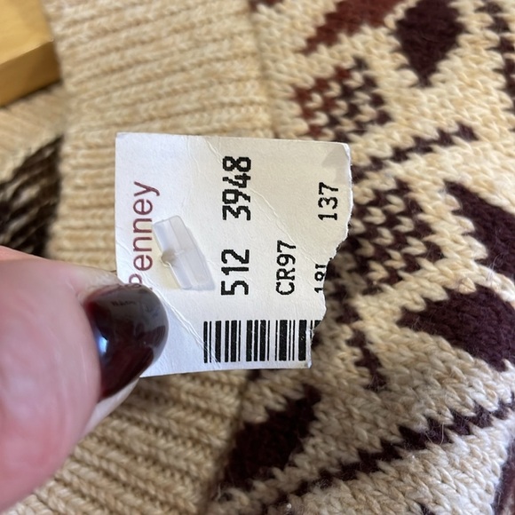 Vintage Van Heusen Sweater Mens LT Tall Extra Large 100% Cotton #Grandpa - Picture 6 of 6